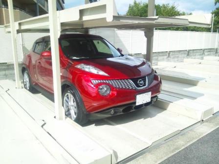 車庫は以前よりギリギリ
