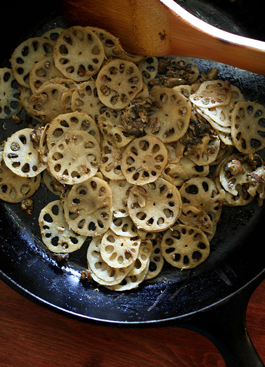 Lotus Root & Smoked Oyster