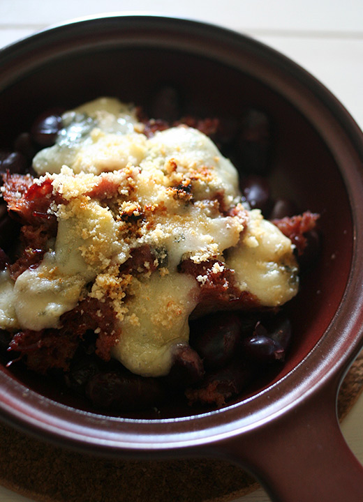Corned beef & Gorgonzola
