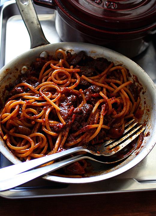 Spezzatino di Manzo al Pomodoro