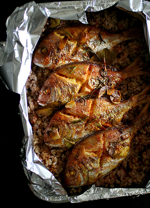 Oriental Fish Rice