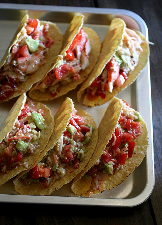 Crab Salad Tacos
