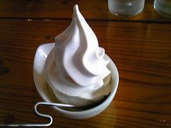 「ソフトクリーム」