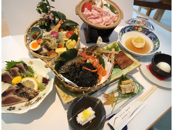 H24秋鰻付子持ち鮎会席プラン
