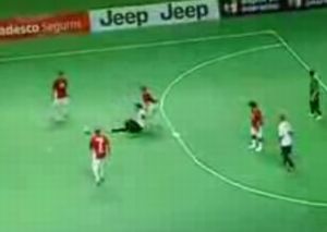 【フットサル】超絶テクニカルシュート!!!!!
