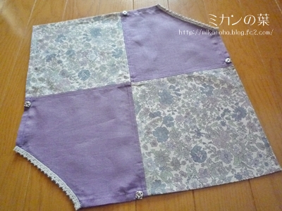 Emily×ブルーベリーのカゴバッグカバー