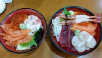 北の漁場でお昼ご飯