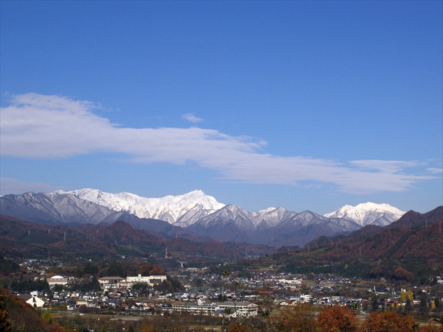荷鞍山から1
