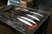 炭火で焼くのは格別
