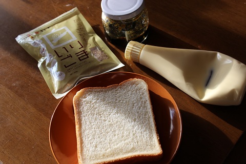 のりの佃煮トースト2