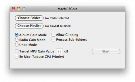 MacMP3Gain