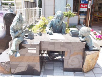 水木先生執筆中