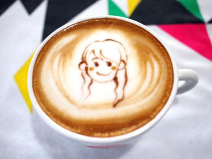 あ~ちゃんのデザインカプチーノ