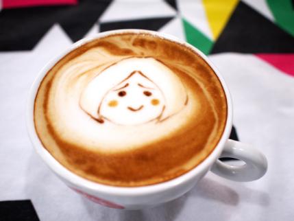 のっちのデザインカプチーノ