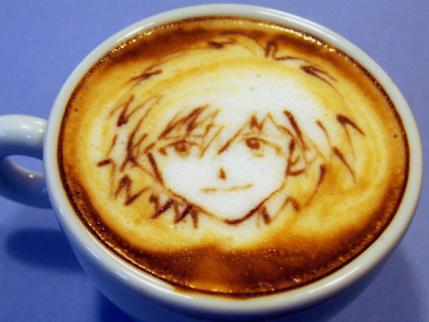 渚カヲルのデザインカプチーノ