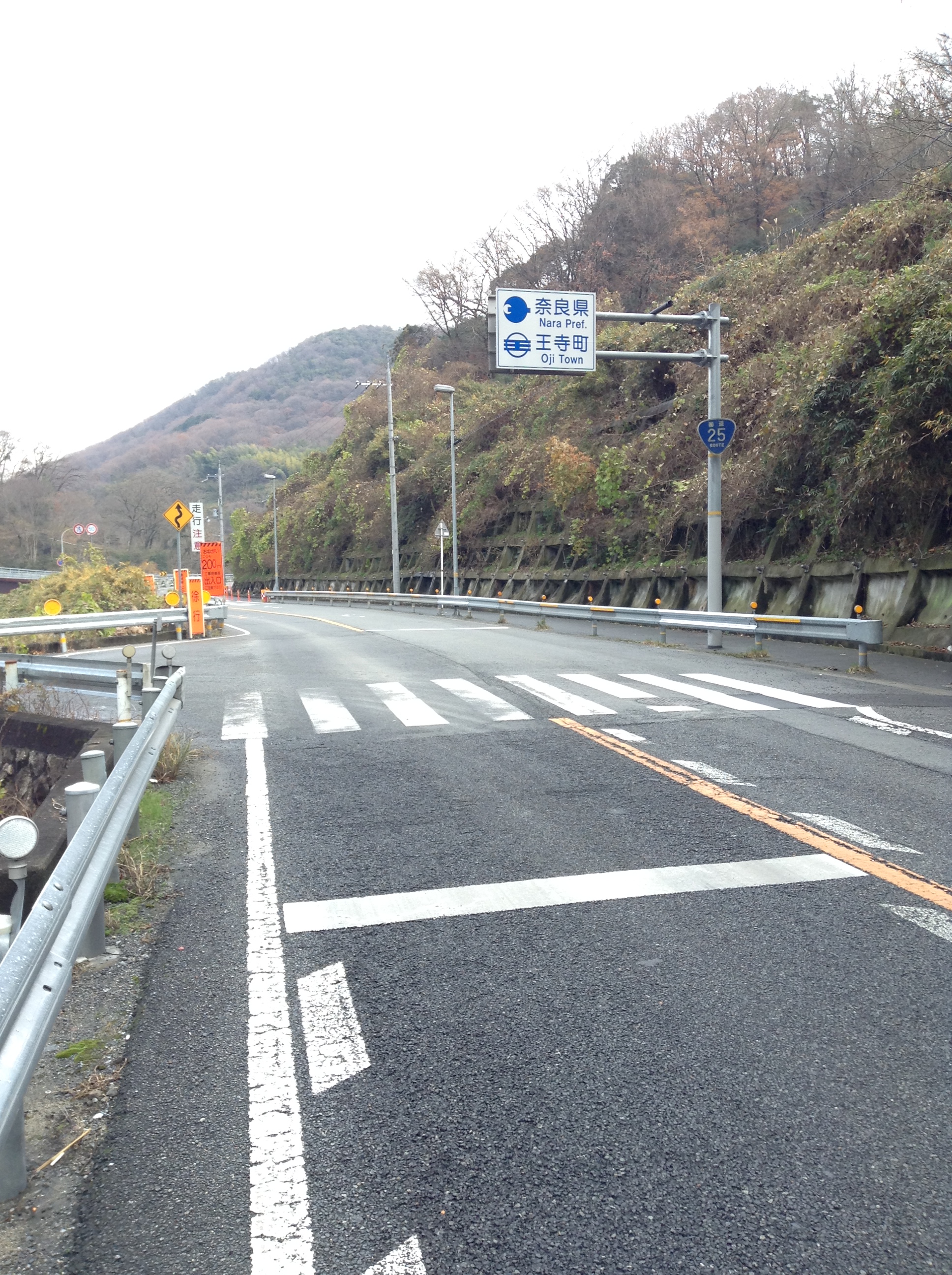 大阪 奈良 自転車 25 号線