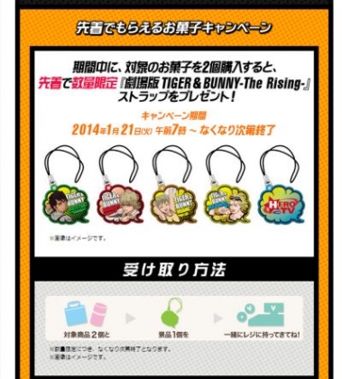 【T&B】ローソンキャンペーンについてのメモ
