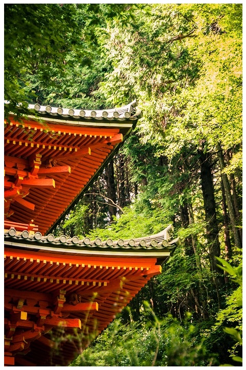 当尾・岩船寺五重塔