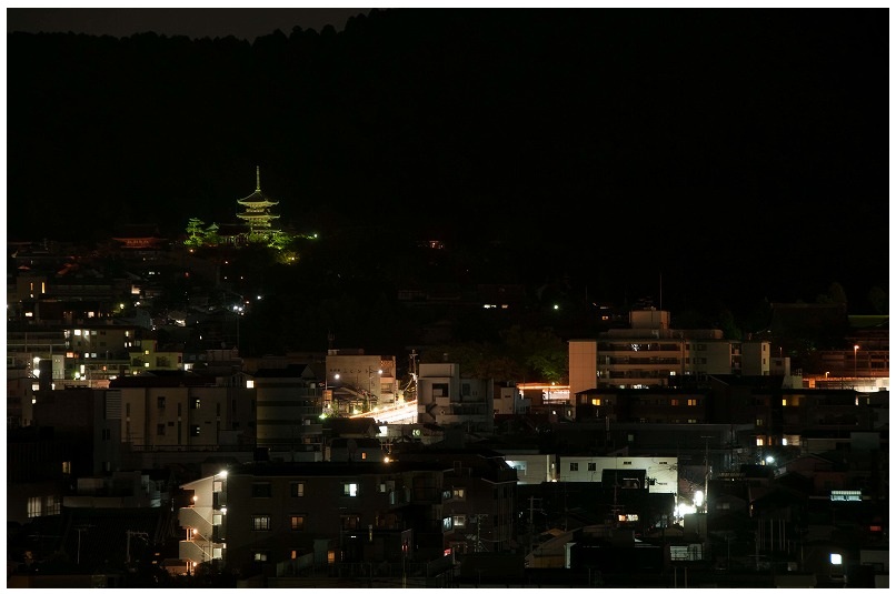 清水寺の夜景