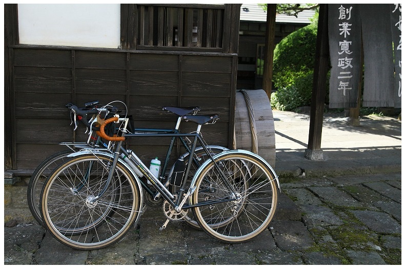 自転車のある風景