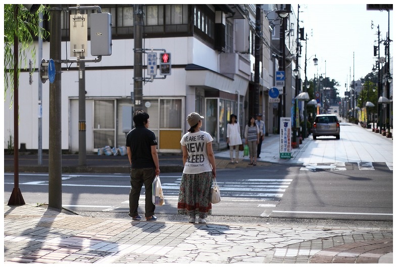 仲通と柳小路交差点