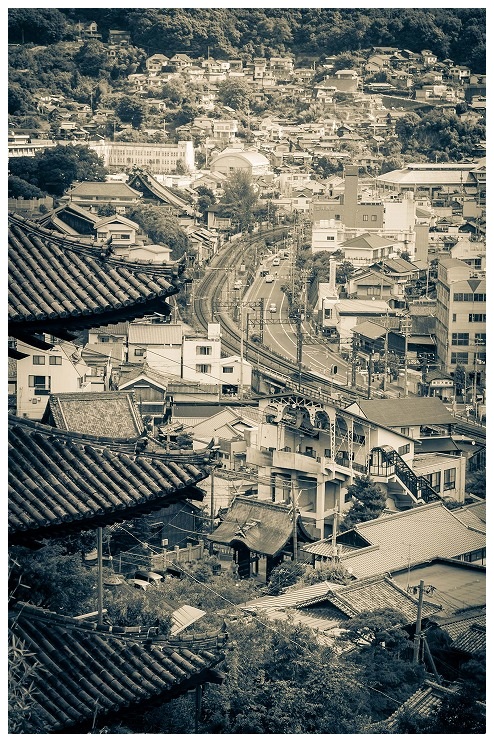 天寧寺三重塔と尾道の街