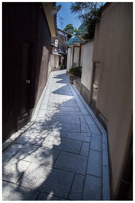 祇園花見小路の裏路地