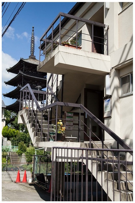 清水4丁目からの八坂の塔