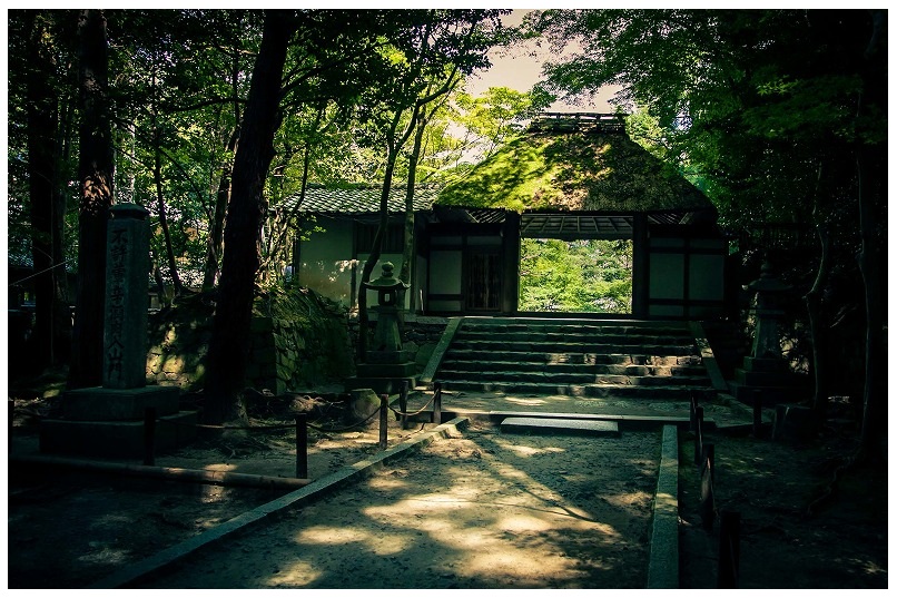法然院、山門の表