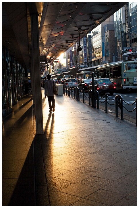 夕景四条通