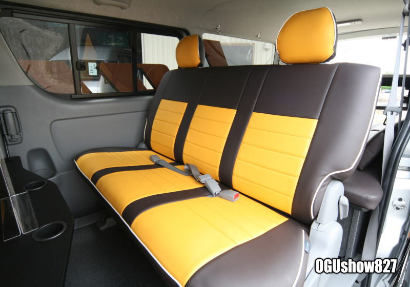 200系ハイエース専用 827オリジナルシートカバー