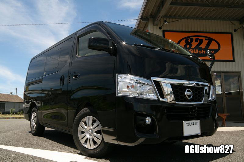 新型NV350キャラバン入庫!ベッド製作します!オグショー827