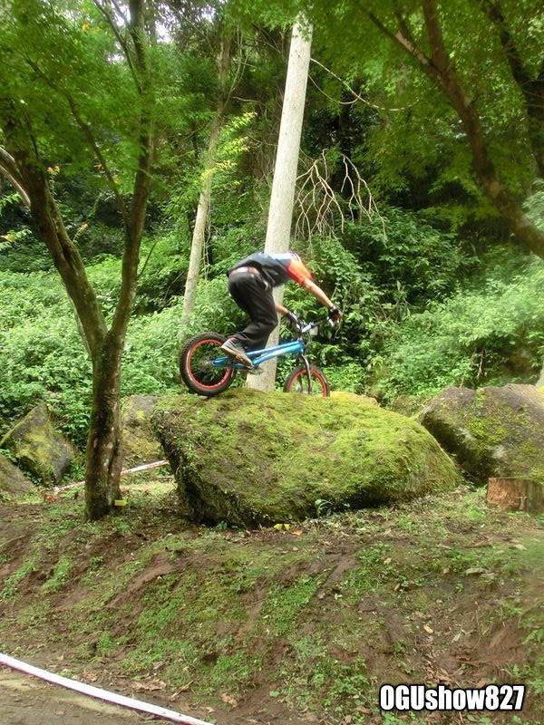 オグショー８２７news 自転車トライアル大会in猿ヶ城キャンプ村 に行ってきました