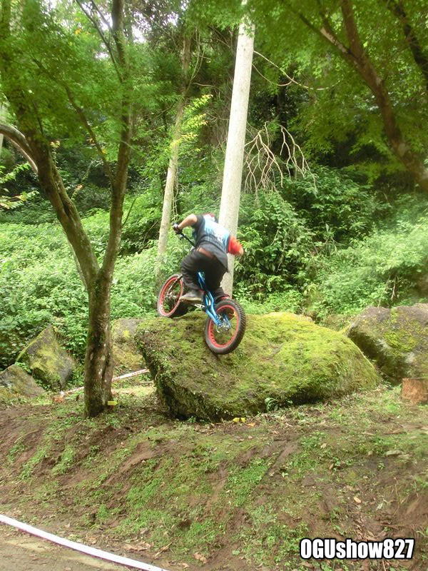 自転車トライアル大会 in 猿ヶ城キャンプ村