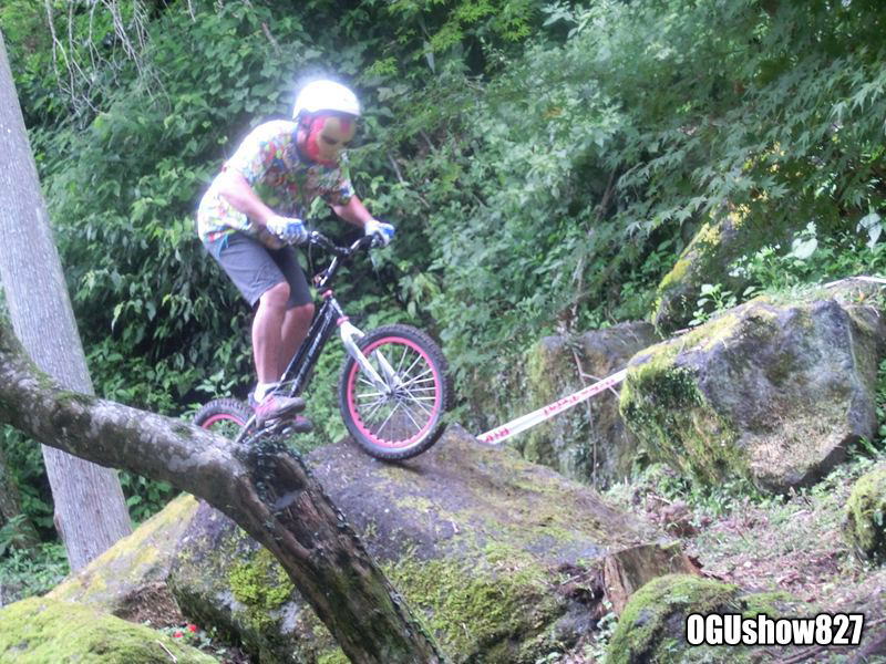 自転車トライアル大会 in 猿ヶ城キャンプ村