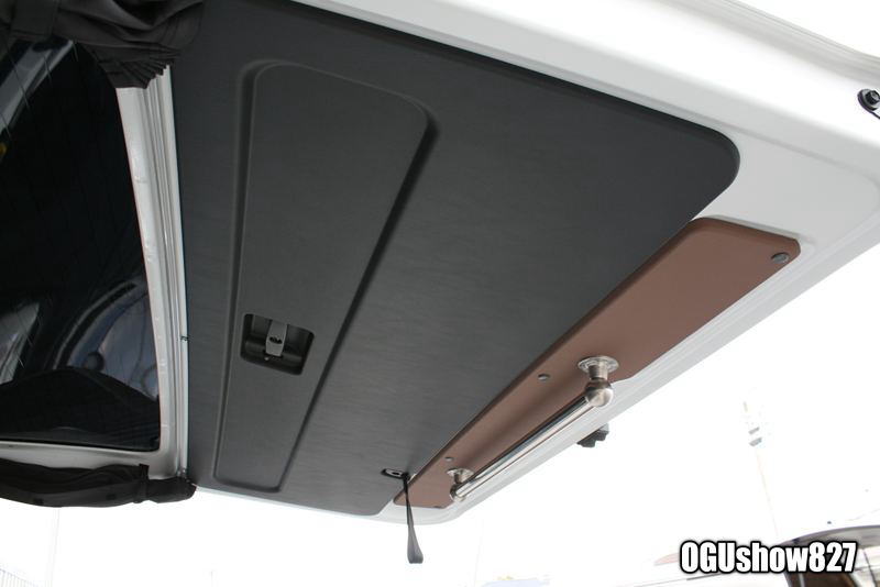 200系ハイエースワゴンGL「W-827」ベース2段ベッド完成!