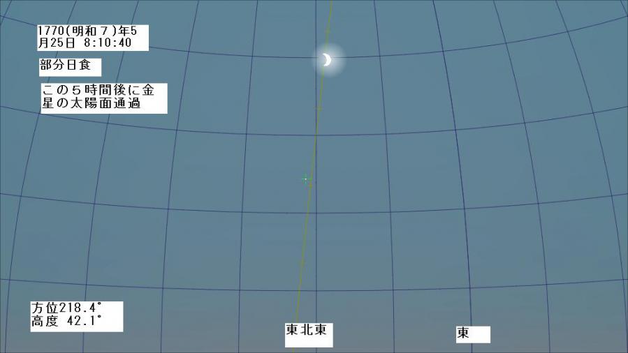 星図1770.5.25