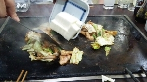 20141018 山ひろ ホルモン+軟骨+豆腐 (1)
