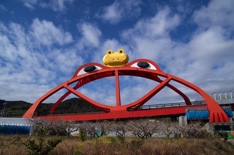 印南町名物かえる橋 - おおさからんど・りある