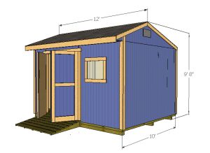 12x16 shed plans myoutdoorplans free woodworking plans