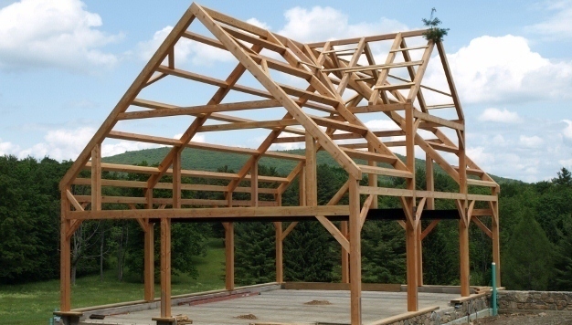 Post And Beam Barn Plans Free How to Build DIY Blueprints pdf Download 