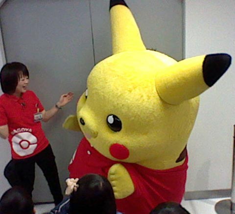 2013年3月23日 ポケモンセンターナゴヤ ピカチュウ登場 1