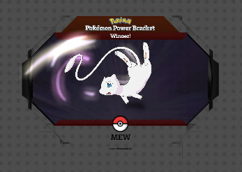 Mew Screensaver - Pokemon Power Bracket