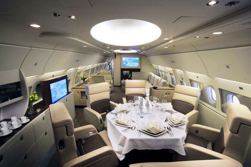Private Jets 5 Business Jet Interior Aircraft Washing