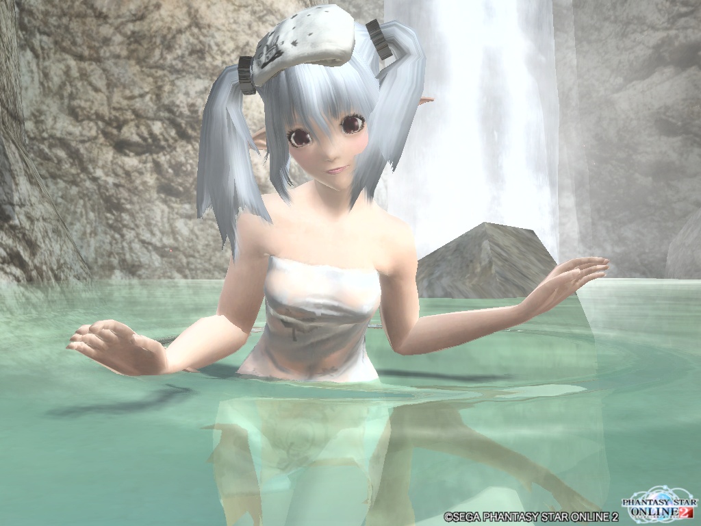 温泉だよ♪