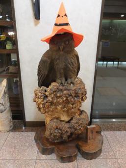 ハロウィンふくろう