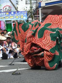高山の獅子舞