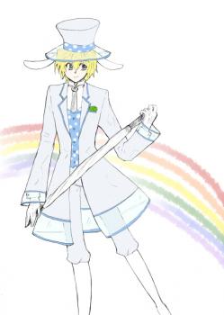 【落書き】【イラスト】レインコート・ルーク