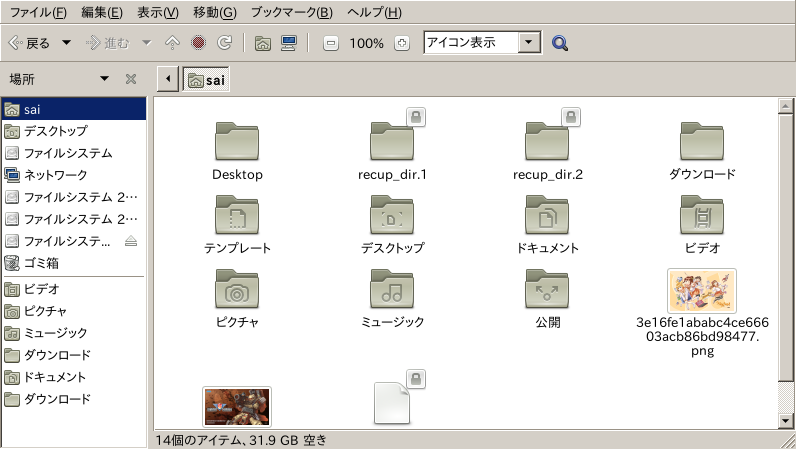 初心者linux 14 Photorecの使い方 備忘録 雑記の極み