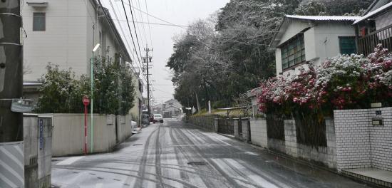 雪の避難路 (2)